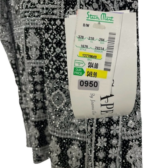 Xscape by Johanna Chen NWT sleeveless glitter top - Picture 3 of 12